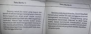 Check spelling or type a new query. Tuliskan Perbedaan Pola Penyajian Kedua Teks Berita Di Atas Brainly Co Id