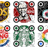 Besides the black and white version, you can also create a colored qr code. 1