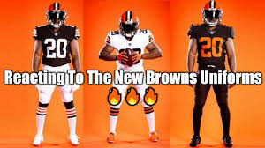 Nfl rules mandate that teams stick with their new uniforms for 5 years, otherwise the browns would've. Reacting To The New Cleveland Browns Uniforms Youtube