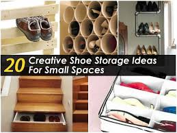This project could easily transform any corner of your home into a stylish yet functional place to keep your shoes! Creative Diy Shoe Storage Ideas For Small Spaces Novocom Top