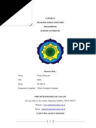 Contoh laporan prakerin smk tkj. Contoh Laporan Pkl Tkj Smk