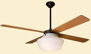 The Period Arts Fan Company Schoolhouse Fan Ceiling Fan Home Ceiling Lighting And Ceiling Fans