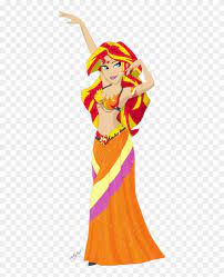 Mlp equestria girls belly dance. Zellykat Belly Dancer Equestria Girls Humanized Sunset Shimmer Belly Dancer Free Transparent Png Clipart Images Download