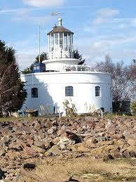 Pays De Galles Le Phare De West Usk Est Un Ancien Phare Situe En Bord De L Estuaire De La Severn Au Sud De L Eclairage De Maison Phare Residence De Vacances