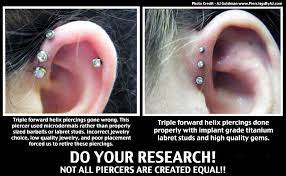 What Jewellery Is Used For Triple Forward Helix Piercing Forward Helix Piercing Triple Forward Helix Piercing Helix Piercing