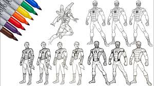 72 spiderman printable coloring pages for kids. Ultimate Spider Man And Spiderman Homecoming Drawing And Coloring Pages Youtube