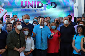 The coalition and the logo were unveiled on 30 september 2020. Unidad Constituyente Ex Concertacion Se Impone En Primarias Marcadas Por La Indiferencia Y La Baja Votacion