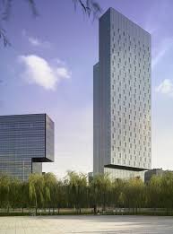 Gallery Of Hotel Me Barcelona Dominique Perrault Architecture 9 Skyscraper Architecture Barcelona Hotels Barcelona Architecture