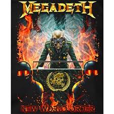 Maybe you would like to learn more about one of these? Ledo Takas Records Megadeth New World Order Ts