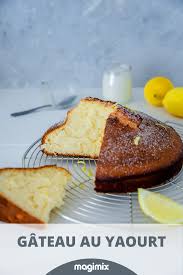 Gateau Au Yaourt Et Citron Recette Gateau Yaourt Gateau Recette Magimix