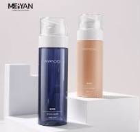 MYPACK empty custom logo pet plastic foam facial cleanser ...