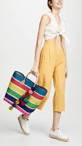 Hat Attack Large Provence Tote Classy Winter Outfits Hat Designs Summer Stripes