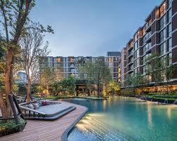 Mori Haus Condominium By Sansiri Hotel Landscape Condominium Architecture Landscape Architecture Design