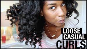 Y'all wanted a video on how i curl my hair so here it is, i know the quality was a little off but i think my camera is slowly giving up on me /: Casual Loose Curls Easy Curling Wand On Natural Hair Naptural85 Youtube