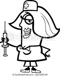 ¿buscas una buena oferta en calzado enfermera dibujo? Enfermera Con Ilustracion De Dibujos Animados La Ilustracion De Dibujos Animados Negros Y Blancos De Enfermeras Divertidas Canstock