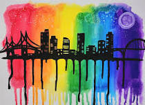 Portland Pride Paint and Sip at Steeplejack