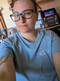 Wearing blue for Amber Czech. Amber was beaten to d☠️th