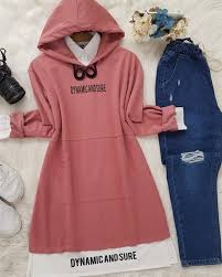 Kapsonlu Kanguru Cepli Sweat Sadece 49 99 Urun Kodu 153 8509 Beden 36 38 40 42 44 In 2020 Stylish Fall Outfits Hijabi Outfits Casual Muslim Fashion Outfits