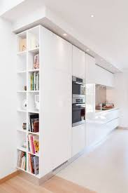 miniature cuisine blanche design armony daumesnil finition extreme blanc modele sigma region parisie kitchen design white kitchen design modern kitchen design