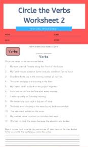 Action verbs express different states, occurrences and actions, so they are perfect for young whether it's singing, playing with toys, running, or reading. 10 Third 3rd Grade Verb Worksheets Writing Worksheets Worksheets Free