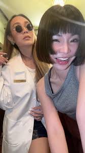 สาละวัน…สั้นลง 😜 #shorthair #bobhaircut #lazercut by Sherry Hilton