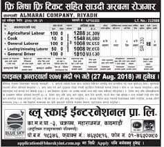Government jobs seekers can get latest govt jobs notifications with various information such as govt vacancies, 10th govt jobs, 12th govt jobs, eligibility, state and central government jobs and important dates updated on 07.06.2021. Sipradi Nepal Job Vacancy