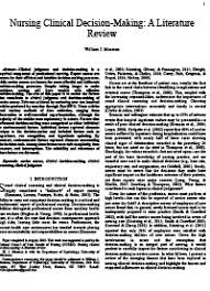 A review matrix can help you more easily spot differences and similarities between journal articles about a given research topic. Literature Review Nursing Example