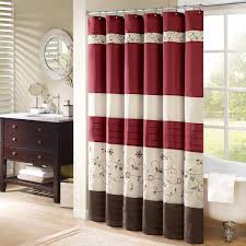 Ultra spa collection escondido shower curtain 72 x 72 organic cotton burgundy. Madison Classics Monroe Polyester Shower Curtain