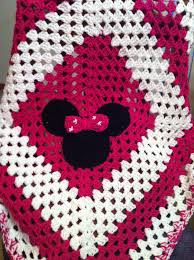 Disney Crochet Minnie Mouse Blanket Crochet Disney Disney Quilt Crochet Blanket Patterns