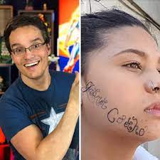 Criador do canal Ei Nerd oferece ajuda financeira para garota violentada em  Taubaté retirar tatuagem do rosto