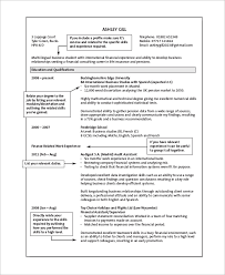 A chronological resume is a resume format that lists your work history in order of when you held each position, with your most recent job listed at the top of the section (i.e. Free 9 Sample Chronological Resume Templates In Ms Word Pdf
