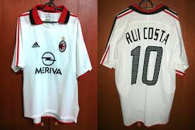Arguably, this was the pinnacle of carlo ancelotti's milan side, as the players proved they had the ability to perform effectively for the whole season. Ac Milan 2003 2004 Away Sakhratul Flickr