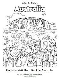 Free printable australia coloring pages and download free australia coloring pages along with coloring pages for other activities and coloring sheets. Australia Classroom Center Activity Bundle Colouring Pages Australia Day Coloring Pages