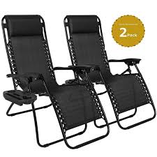 Trending price is based on prices over last 90 days. Techstyleuk Set Of 2 Heavy Duty Zero Gravity Reclining Garden Chair Beach Garden Outdoor Patio