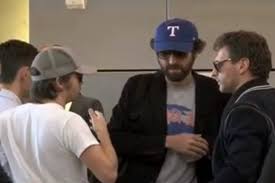 However, their identities are known and outside of their daft punk life they appear in the public (and are sometimes photographed) under their own. Daft Punk Spotted Without Helmets At Lax Airport Pictures Nme