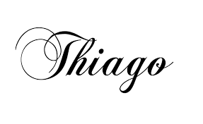 El tamaño de la letra es importante pues de eso depende de la dificultad, si se realiza un diseño con una letra pequeña tiene una dificultad alta pues. Nombre Thiago En Cursiva Buscar Con Google Tatuajes De Nombres Nombres En Letra Cursiva Tatuaje De Nombre De Hijo