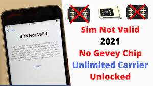 A gevey sim is a small, thin chip that fits beside your regular sim card to unlock your iphone. Iphone Sim Not Valid 2021 No More Gevey Chip Unlimited Unlock Free Youtube