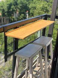 Console tables could be what you need for whatever you want to keep close by. Pin On Knaze Byt Balcony Bar Small Balcony Design Balcony Bar Table