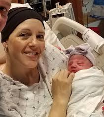 We're partnering with the Baltimore Orioles this Mother's Day to recognize  Melanie Vohs. This Sunday, she will be celebrating her first Mother's Day  after giving birth to a baby girl while also