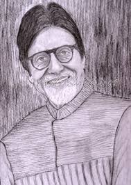 Amitabh Bachchan Pencil Sketch Drawing Realistic Art Realistic Art Pencil Sketch Art