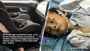 Seorang bayi meninggal dunia dalam penerbangan dari kuala lumpur ke perth, australia pada pagi isnin, lapor abc news australia. Bayi Perempuan Meninggal Dunia Selepas 4 Jam Tertinggal Dalam Kereta The Reporter