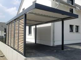 Carport Mit Wandelementen Wpc Lattung Carport Fachwerkhauser Moderne Scheune Haus