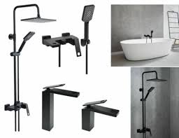 Find, buy or choose the variant you want for badewannen armatur set handbrause wanne mischbatterie wasserhahn einhebel. Noir Bad Armatur Set Schwarz Waschtisch Armatur Wanne Armatur Duschsaule Ebay Armaturen Bad Duschsaule Badezimmer Aufbewahrung