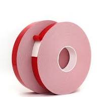 Red Film PE Foam Double-Sided Tape 1mm White Foam Double-Sided Tape for  Doors and Windows LED Light Strip