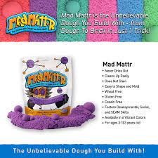 Happy valentine's day from mad matter ❤️ show a little love to your employees by keeping their break. Mad Mattr Super Soft Modelling Dough Compound That Never Dries Out By Relevant Play Blue 10oz Amazon De Kuche Haushalt Wohnen