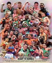 Boxing Superstars Ready To Rumble 29 Champions And Contenders Premium Poster Print Wishum Gregory 2020 Boxing Posters Boxing Champions Champion