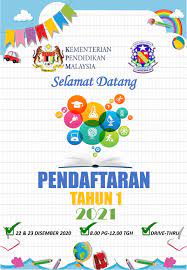 Keputusan pendaftaran murid tahun 1 kebiasaannya akan diumumkan sekitar bulan julai atau ogos 2019. Buku Program Pendaftaran Tahun 1 Sesi 2021