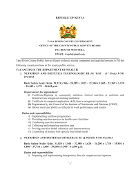 Vacancies In The Department Of Health