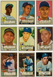 Apr 19, 2021 · 1) 1952 was the first year topps entered the sports card market so the set itself is wildly popular and even common cards in mint condition can fetch over $1,000. 1952 Topps Baseball Card Partial Set With High Numbers 318