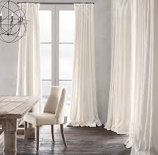 Belgian Heavyweight Textured Linen Drapery Curtains Living Room Curtains Living Home Decor